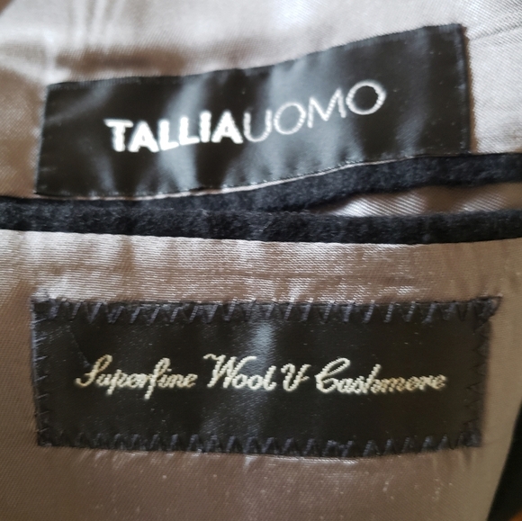 Tallia Black Blazer with Tan Accents - Picture 2 of 16